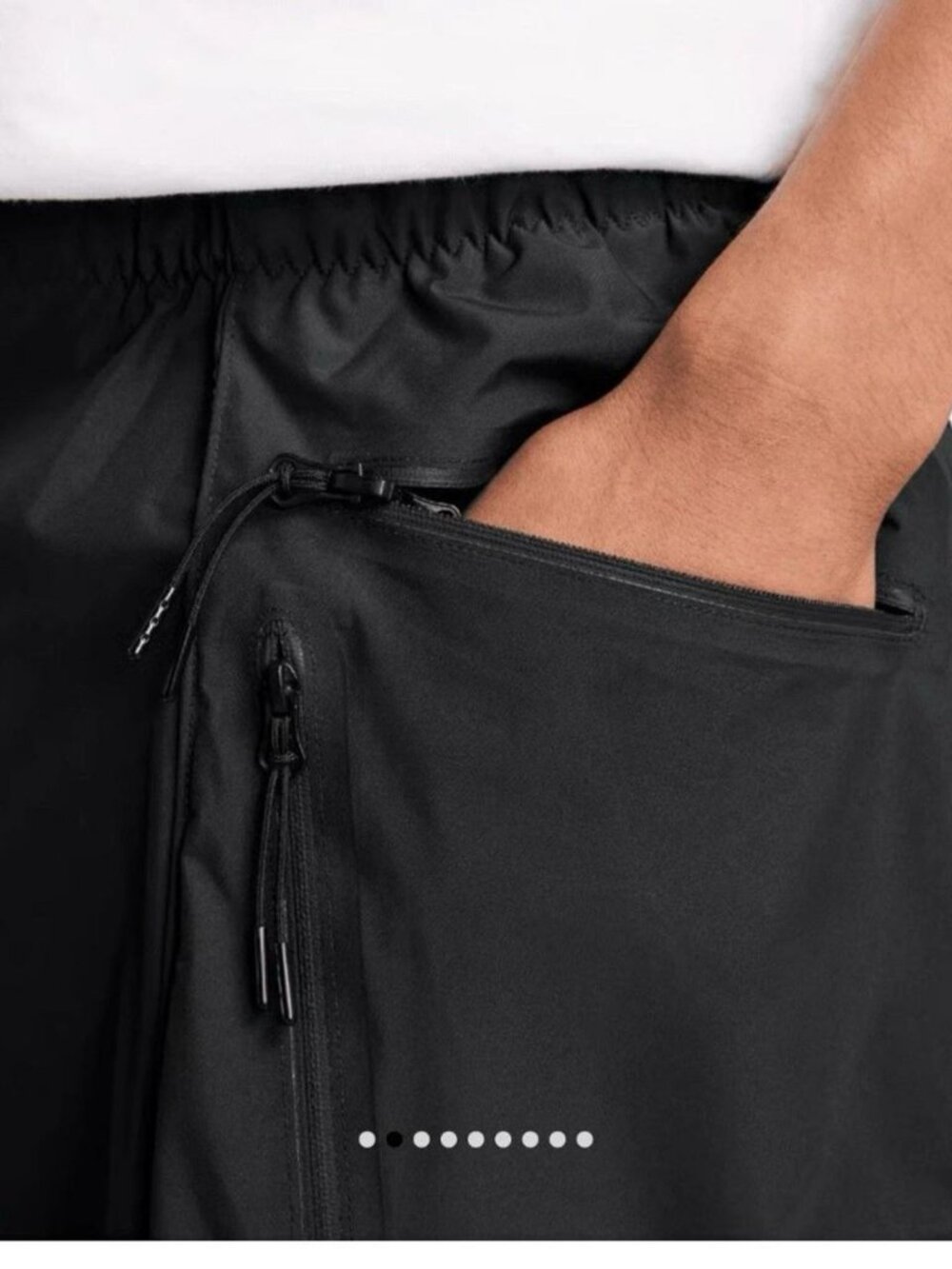 Nike Tech Super Lightweight Cargo Shorts Black